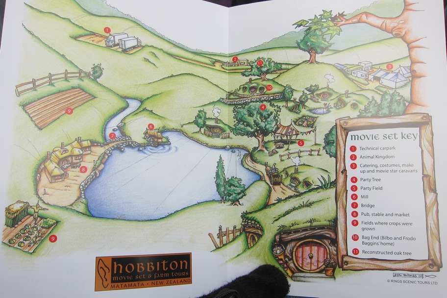 Risultati immagini per map hobbiton set